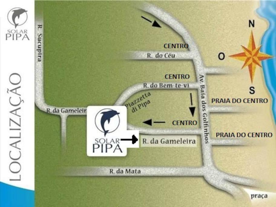 Solar De Pipa Vip Confort - Spa Hidro Flat Praia de Pipa Dış mekan fotoğraf